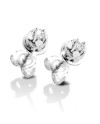 Le Bebé white gold and diamond earrings for boys LBB 237