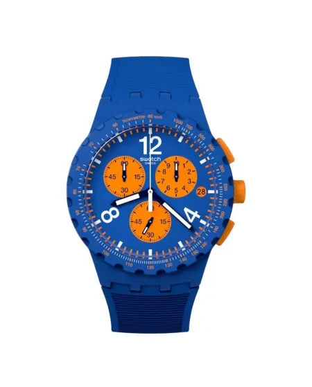 Montre Swatch Principalement Bleue