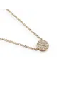 Crivelli Necklace in Rose Gold with Diamond Pavé