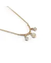 Crivelli Necklace in Rose Gold with White Diamonds