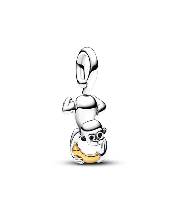 Pandora Pendentif Charm Singe avec Pattes Mobiles