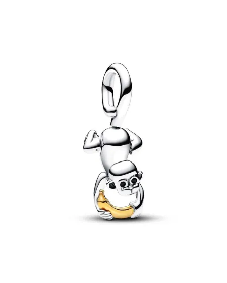 Pandora Charm Pendant Monkey with Movable Legs