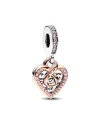 Pandora Pendentif Charm Coeur Infini Maman Tu es Parfaite