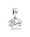 Charm pendentif double famille Pandora