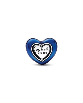 Charm Pandora Cuore Blu Girevole