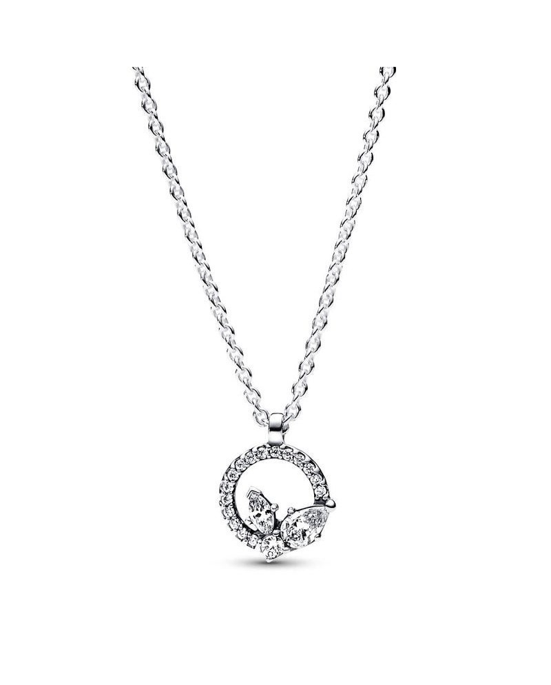 Collier Cercle Herbier Pandora et Pétales Lumineux