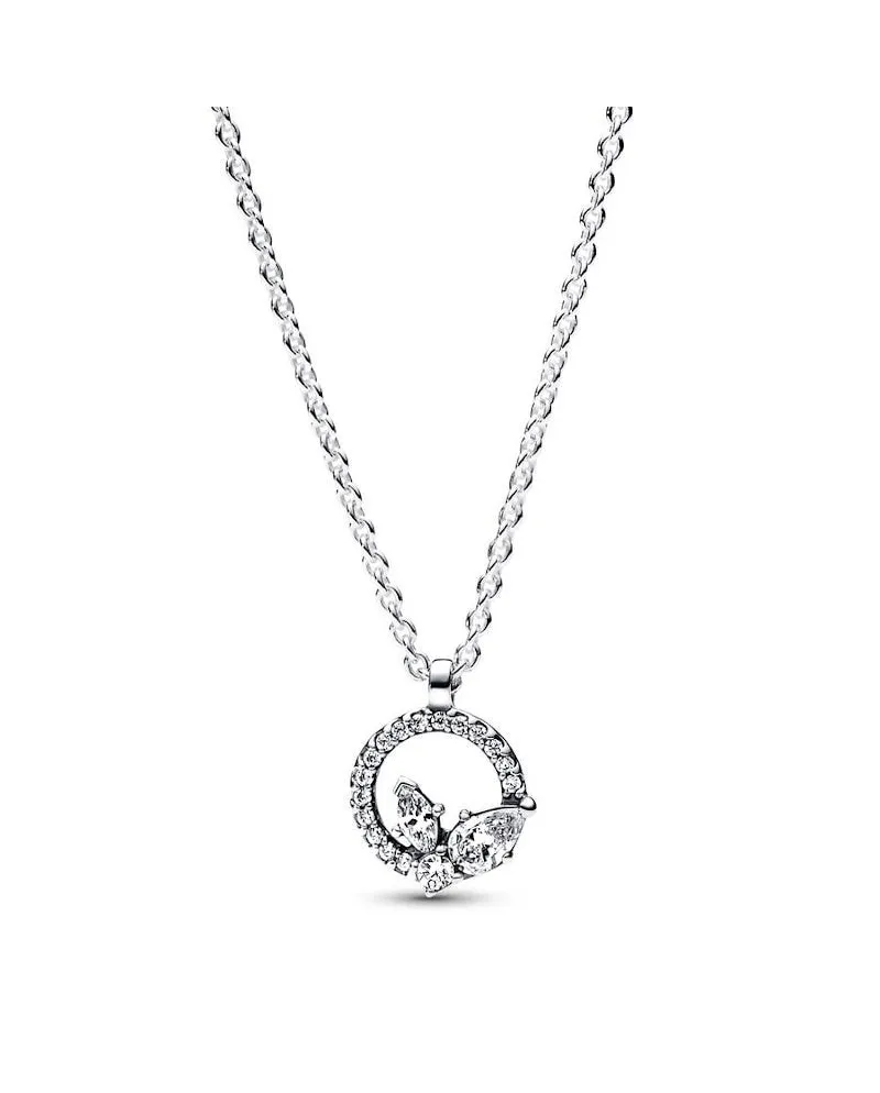 Collier Cercle Herbier Pandora et Pétales Lumineux