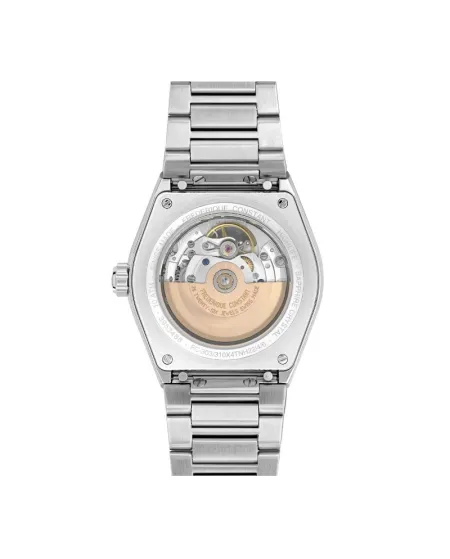 Orologio Frederique Constant Highlife Harth Beat Nero Cinturino Acciaio