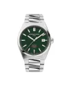 Frederique Constant Highlife COSC Green Steel Strap Watch