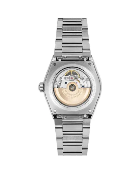 Montre Frederique Constant Highlife COSC bleue avec bracelet en acier