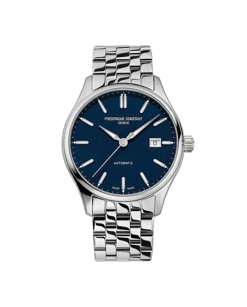 Orologio Frederique Constant Classics Index Blu Cinturino Acciaio Orologio Frederique Constant Classics Index Blu Cinturino Acciaio