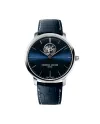 Frederique Constant Classics Slimline Heart Beat Leather Strap Watch