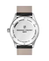 Frederique Constant Classics Index Silver Leather Strap Watch