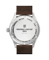 Montre Frédérique Constant Classics Index Bracelet en cuir argenté