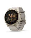 Garmin Fēnix 8 43 Amoled Smartwatch Leather Strap + Silicone Strap