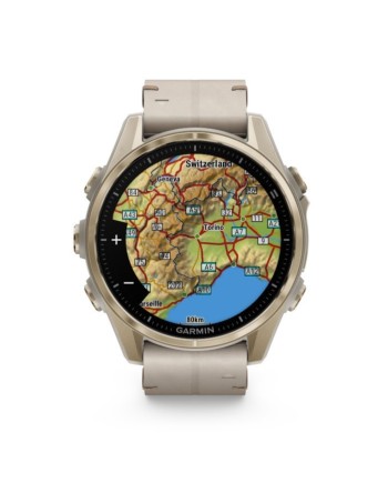 Smartwatch Garmin Fēnix 8 43 Amoled Cinturino Pelle + Cinturino Silicone