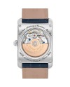 Frederique Constant Classics Carrée Heart Beat Leather Strap Watch