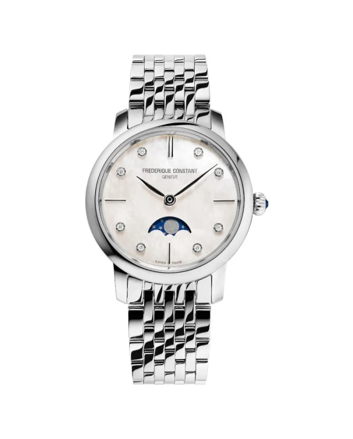 Orologio Frederique Constant Classics Slimline Slimline Ladies Moonphase