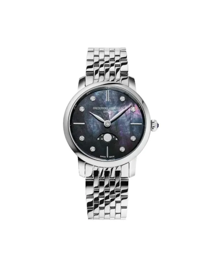 Frederique Constant Classics Slimline Ladies Moonphase Watch