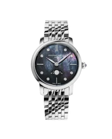 Montre Frederique Constant Classics Slimline pour femme avec phases de lune