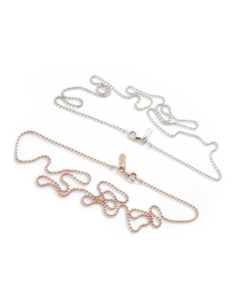 I Ciuccioli Gioielli Pacifier pendant in pink and black pvd silver