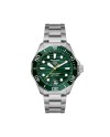 Montre Tag Heuer Aquaracer 300 Professional Date verte avec bracelet en acier