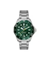 Orologio Tag Heuer Aquaracer 300 Professionale Date Verde con Cinturino in Acciaio