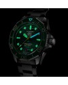 Orologio Tag Heuer Aquaracer 300 Professionale Date Verde con Cinturino in Acciaio