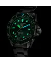 Orologio Tag Heuer Aquaracer 300 Professionale Date Verde con Cinturino in Acciaio