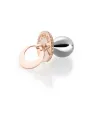 I Ciuccioli Gioielli ciondolo Ciuccio in argento pvd rosa e argentato