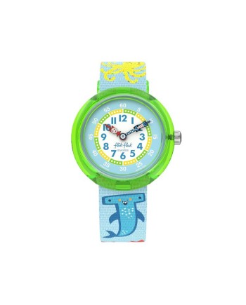 Montre couleur Swatch Flik Flak en néon