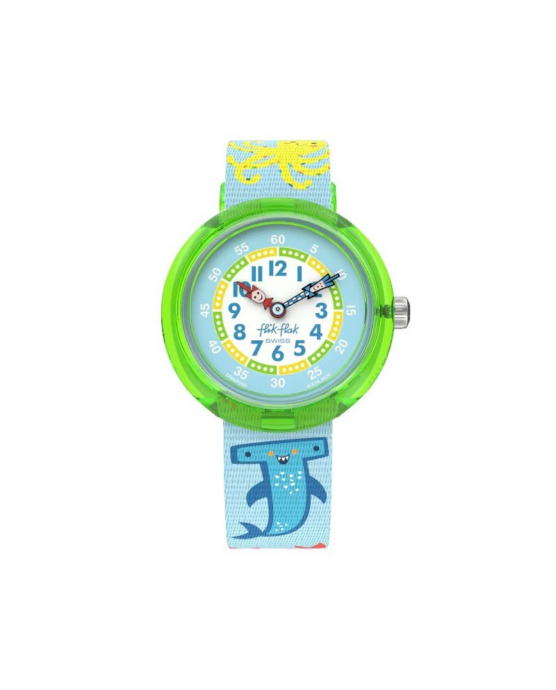 Swatch Flik Flak Color Watch in Neon