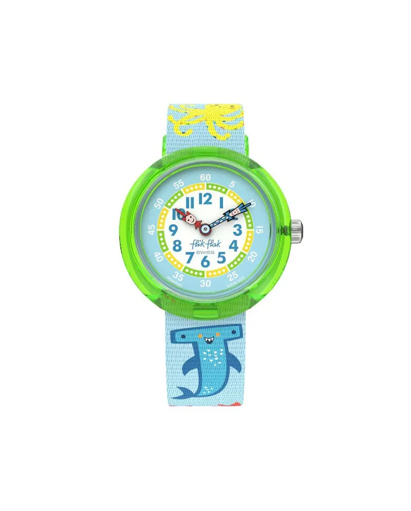 Swatch Flik Flak Color Watch in Neon