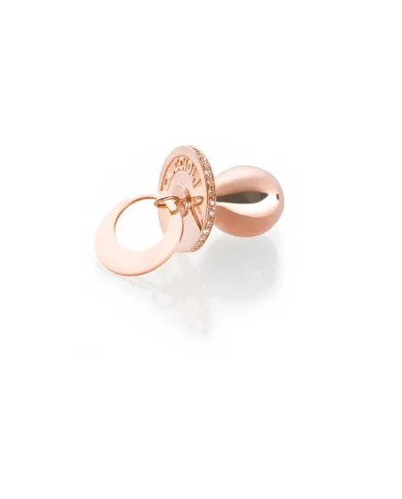 Ciondolo pendente i ciuccioli Ciuccio piccolo in argento pvd rosa