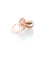 Pendentif pendentif i tétines Petite tétine en argent pvd rose
