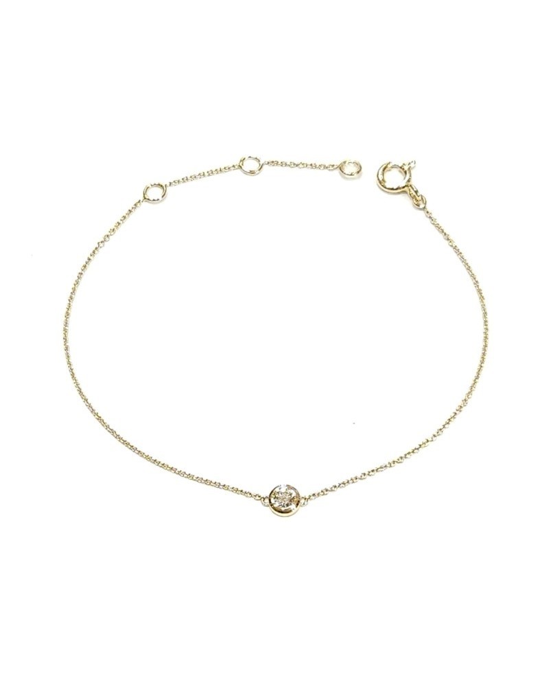 Bracciale Crivelli in Oro Giallo con Punto Luce