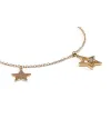 Crivelli Bracelet in Rose Gold with Stars and Diamond