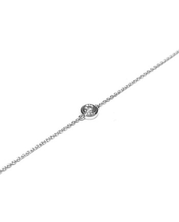 Crivelli Bracelet in White Gold with Light Point