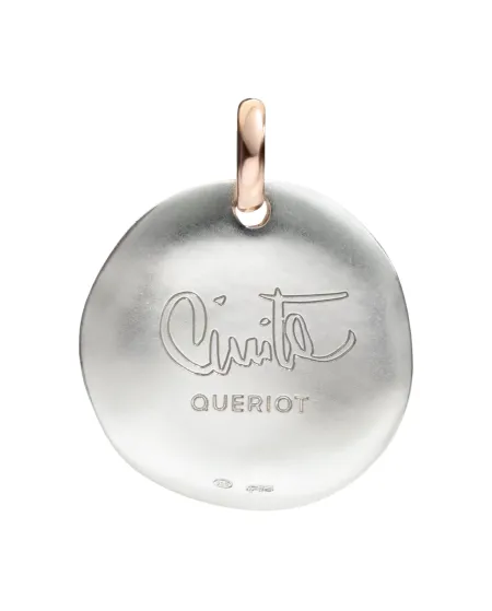 Ciondolo Queriot moneta in argento per la mamma My Mommy is Beautifull