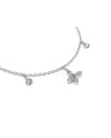 Crivelli White Gold Choker with Butterfly and Diamonds
