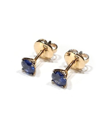 Crivelli Punto Luce Earrings in White Gold and Black Diamonds