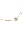 Bracelet Crivelli en or rose avec pavé de diamants