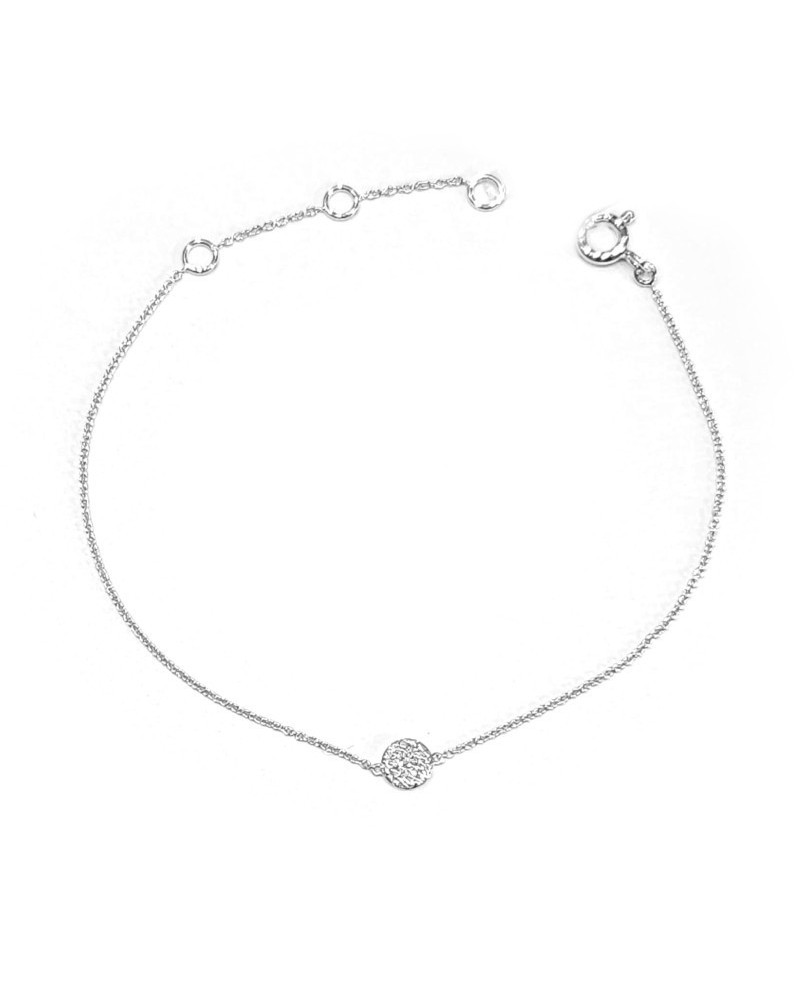 Bracelet Crivelli en or blanc avec pavé de diamants