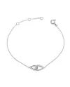 Bracciale Crivelli in Oro Bianco con Diamanti
