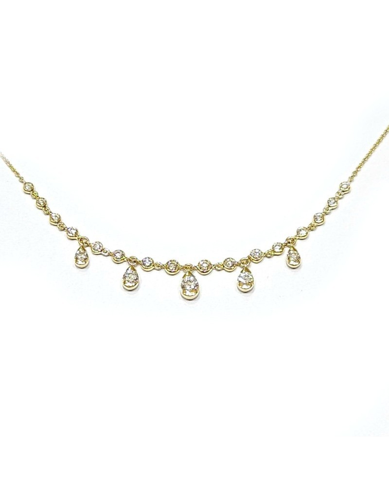 Crivelli Choker in Yellow Gold with Diamonds