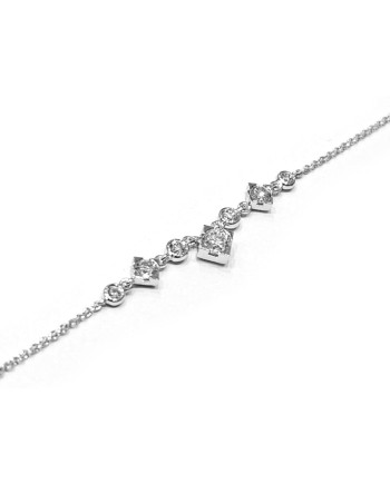 Crivelli White Gold Choker with Diamonds