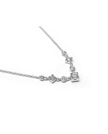 Crivelli White Gold Choker with Diamonds