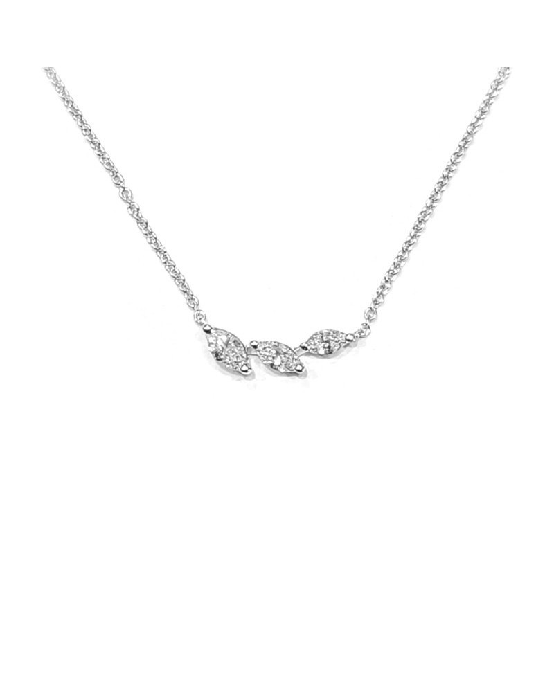 Crivelli White Gold Choker with Diamonds