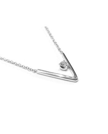 Crivelli White Gold Choker with Diamond