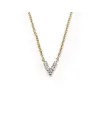 Crivelli Necklace in Yellow Gold with Diamonds